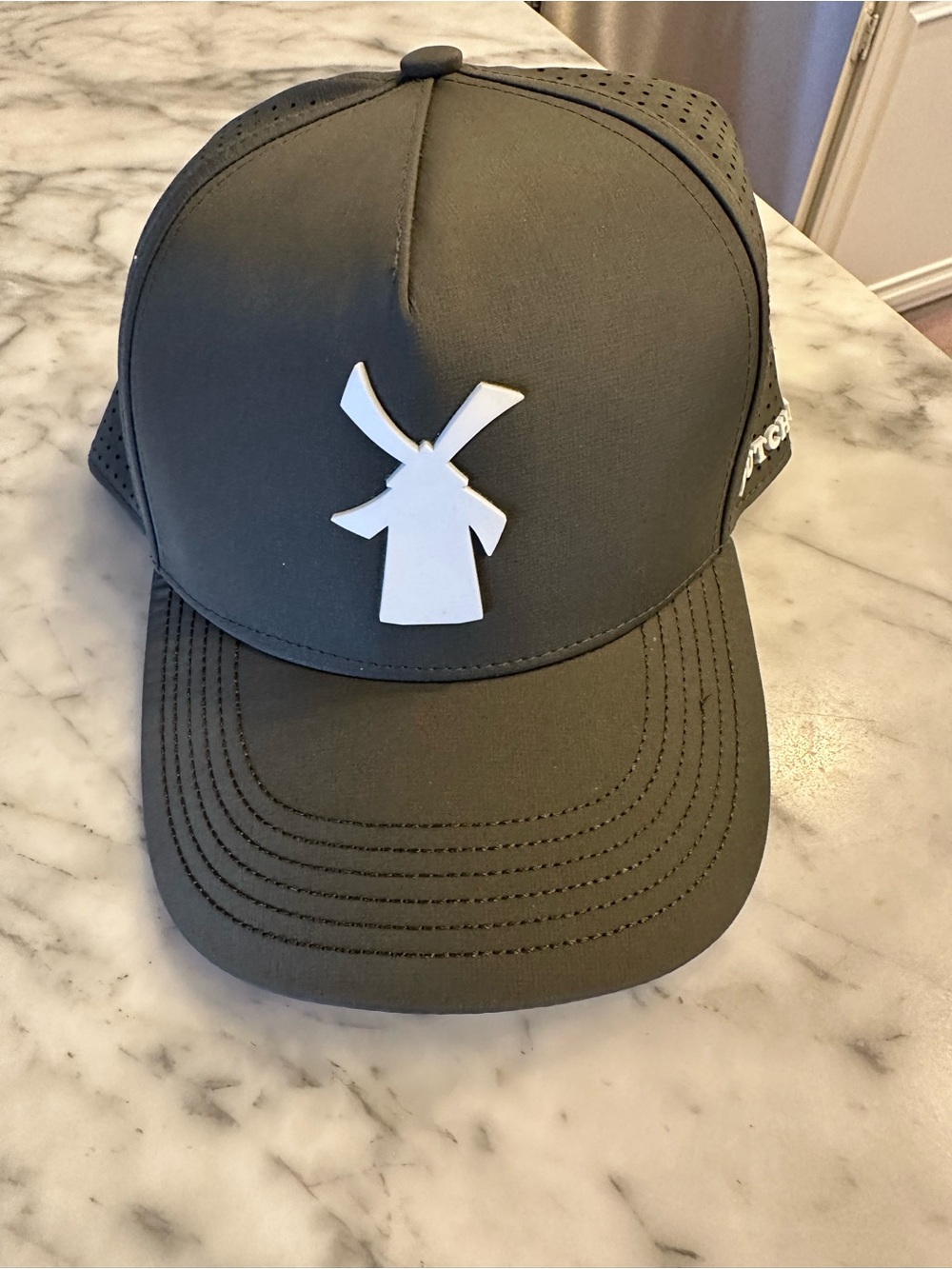 Dutch bros olive Baseball Cap NWOT (luna collective)
